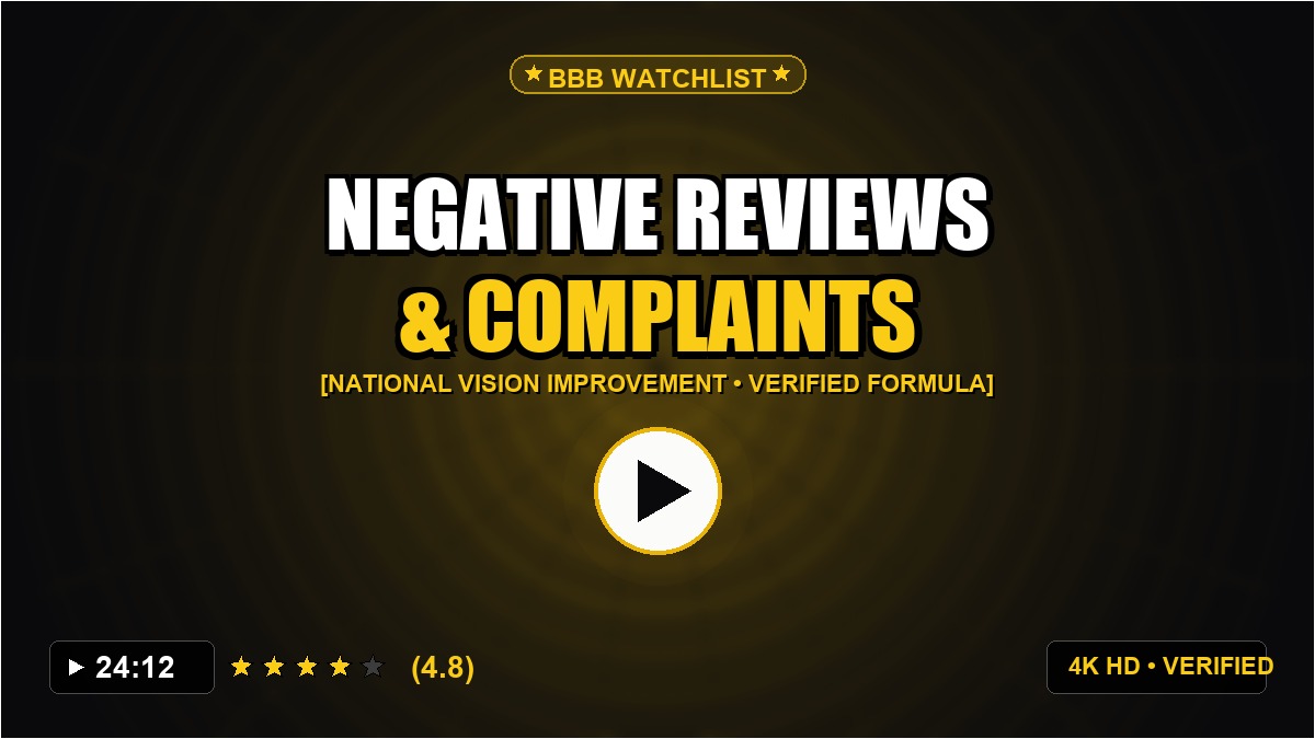 National Vision Improvement Does It Really Work? Medical Analysis (Time to Reorder?) UK, US, CA, AU [KRSHSNBZ3]